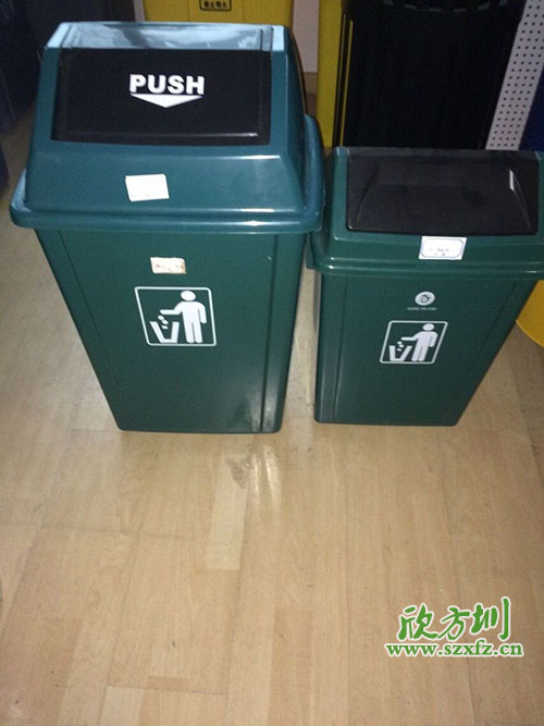  訂購(gòu)搖蓋塑料垃圾桶，找欣方圳就夠了